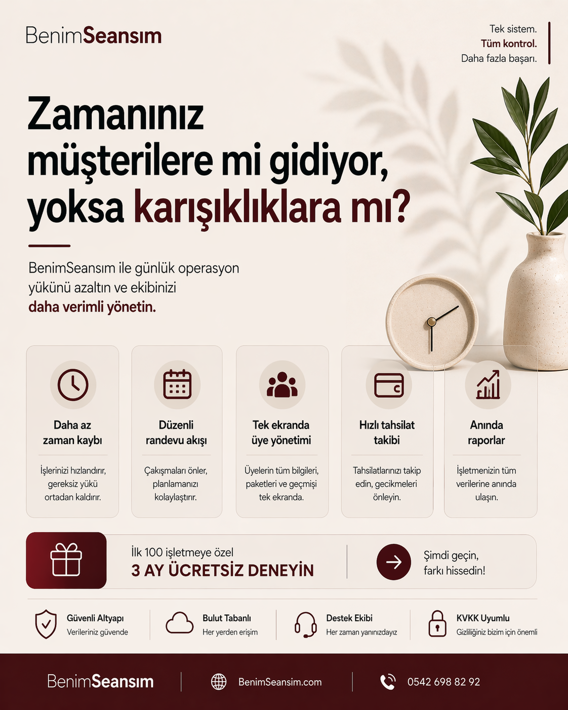 Pilates stüdyo yönetim programı